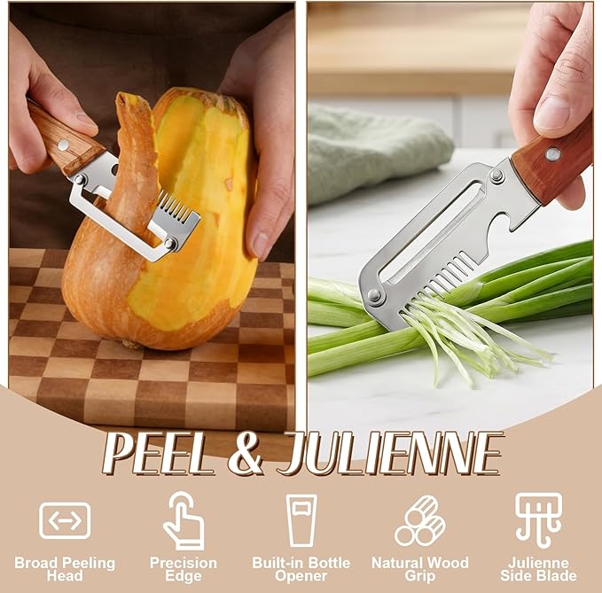 3 in 1 Multifunctional Vegetable Peeler( Pack of 2 )