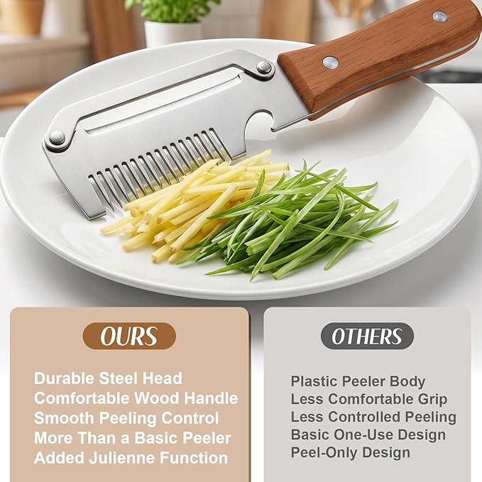3 in 1 Multifunctional Vegetable Peeler( Pack of 2 )