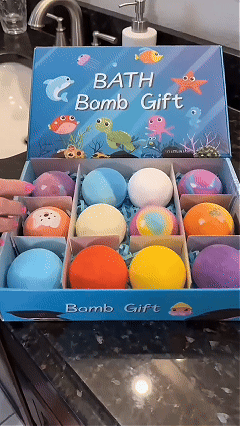 BubbleBloom Bath Bomb (Combo of 12)